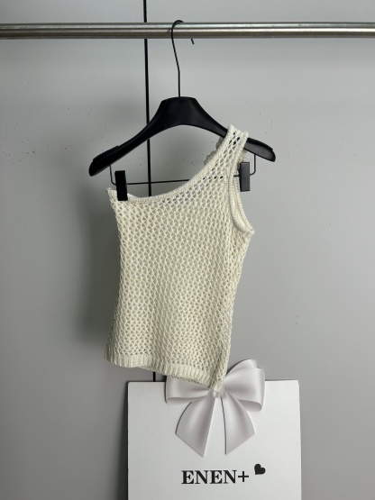 Off-shoulder knit top