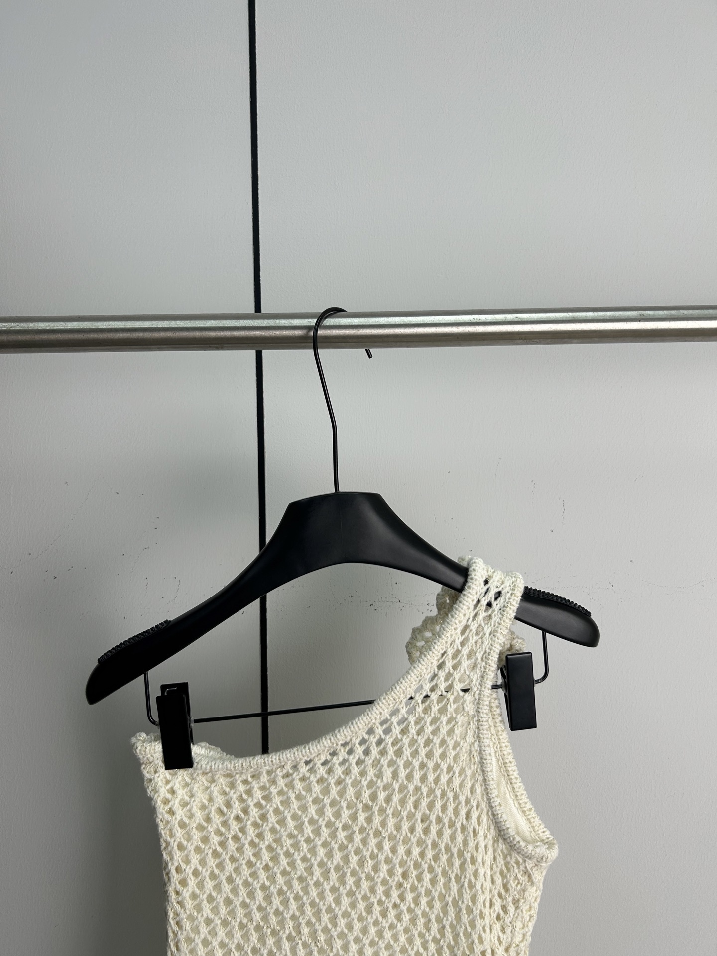 Off-shoulder knit top