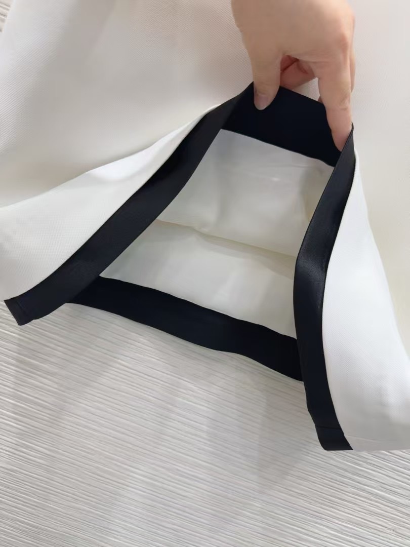 Double collar skirt