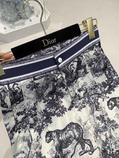 Short-sleeved high-waisted trousers suit