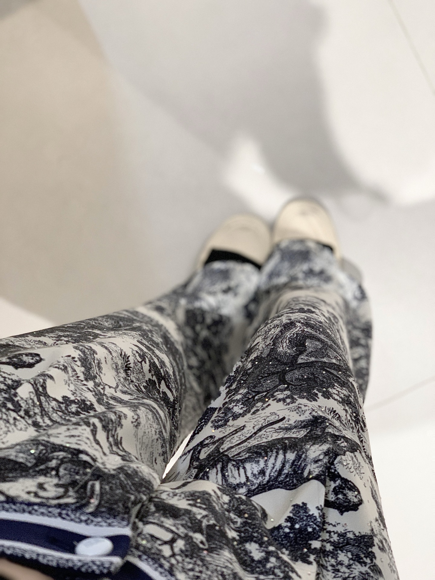 Short-sleeved high-waisted trousers suit