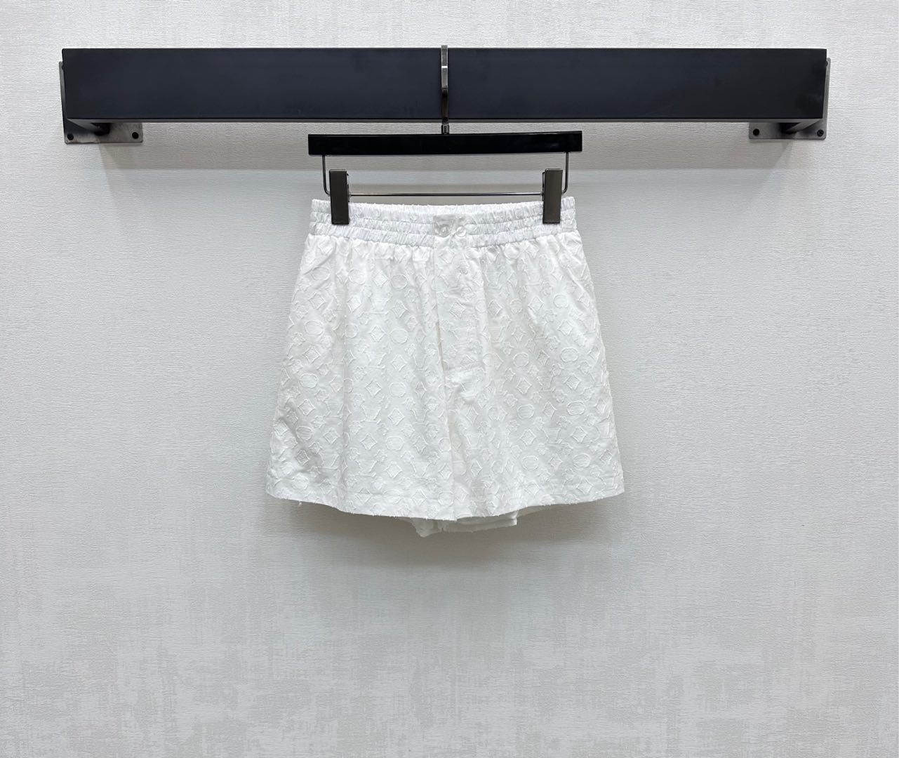 Jacquard stretch shorts