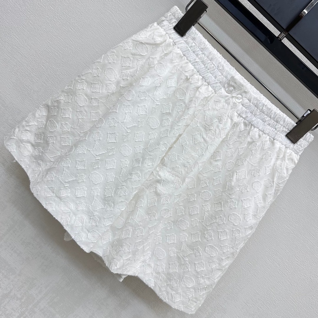 Jacquard stretch shorts