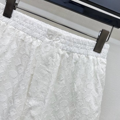 Jacquard stretch shorts