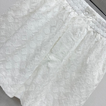 Jacquard stretch shorts