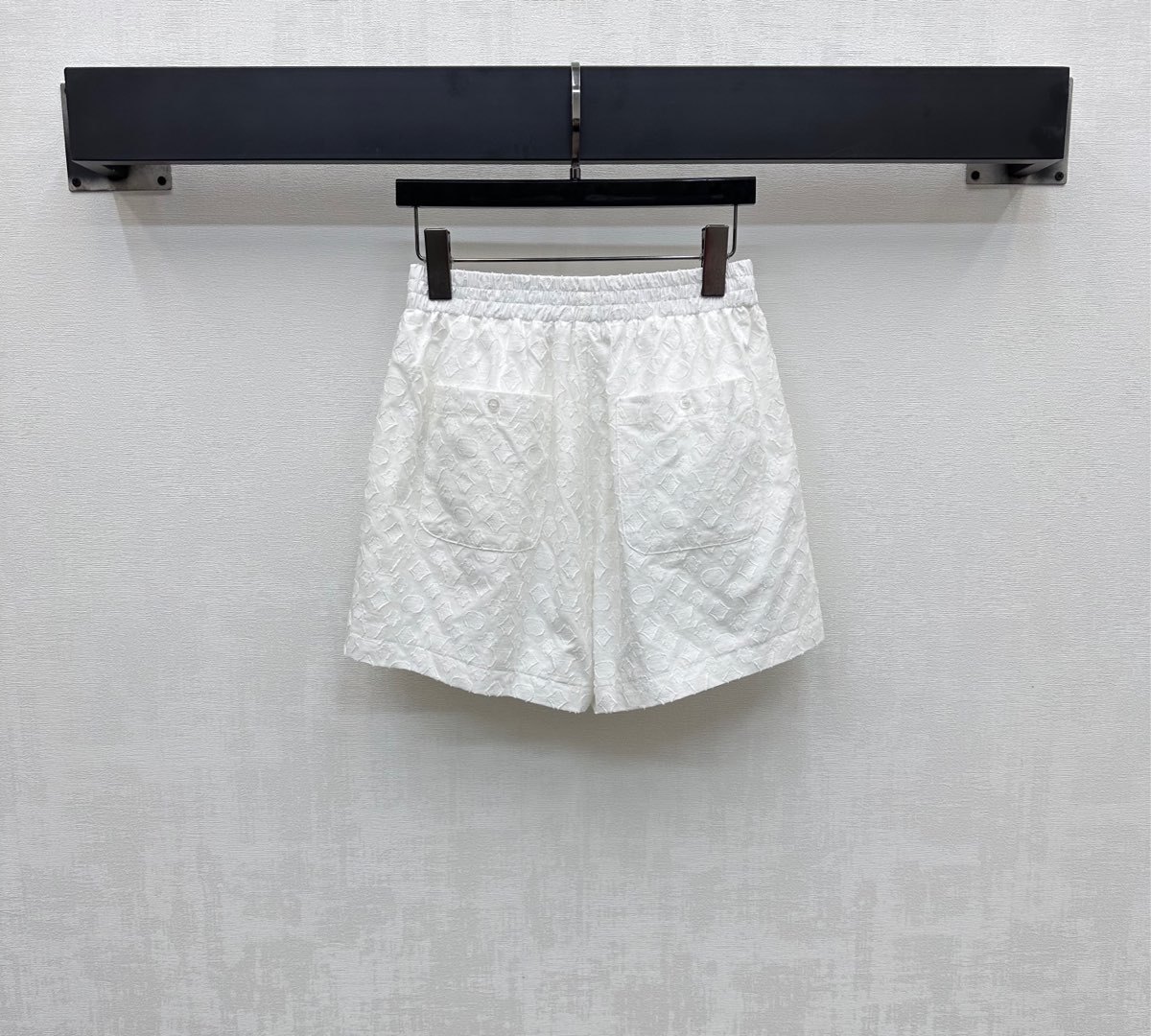 Jacquard stretch shorts