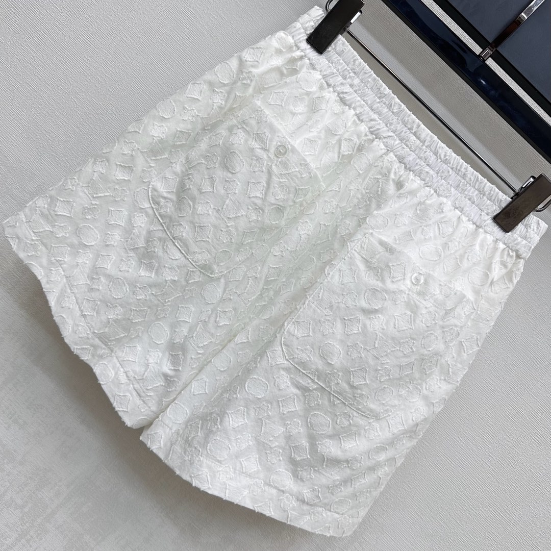 Jacquard stretch shorts