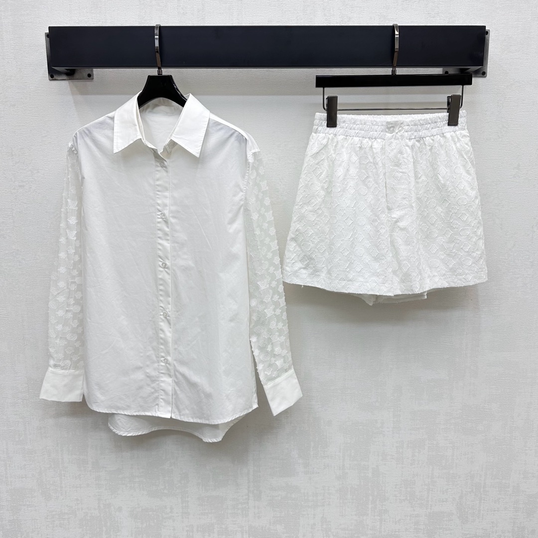 Jacquard stretch shorts