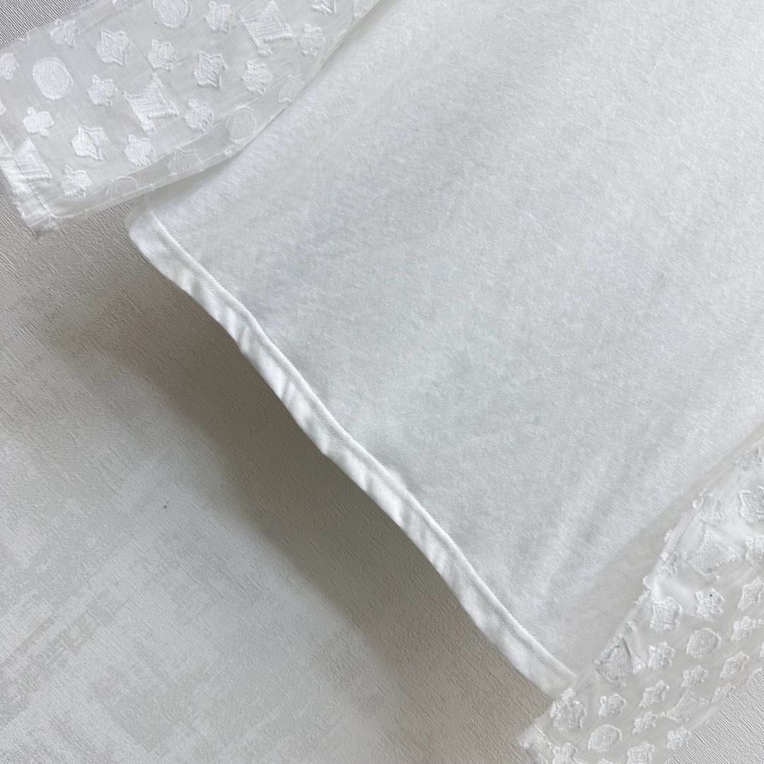 Jacquard stitching long sleeves