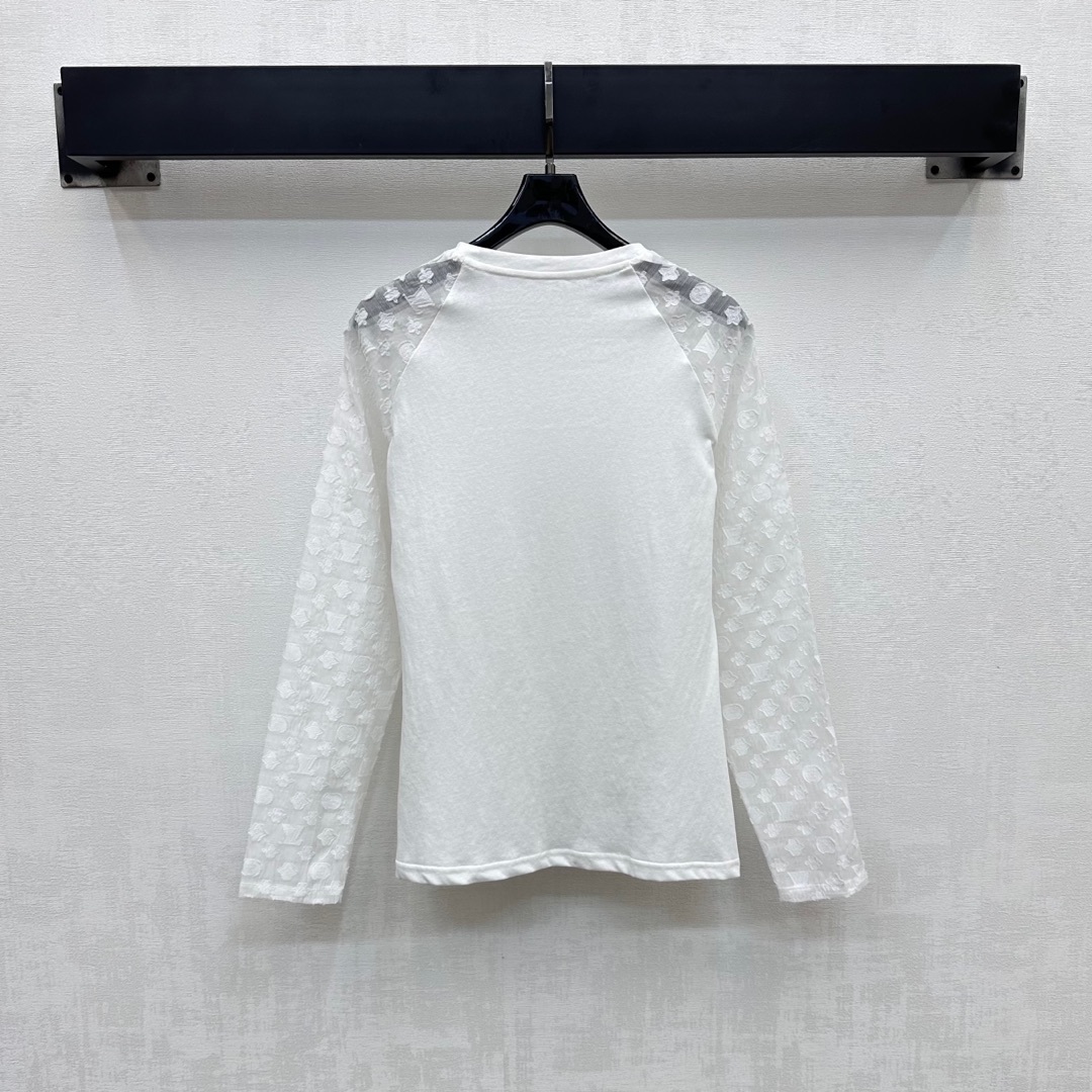 Jacquard stitching long sleeves