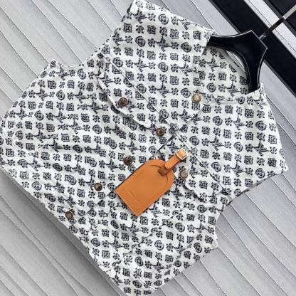 Printed Cropped Vest