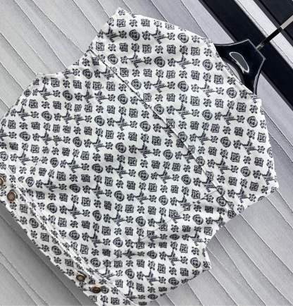 Printed Cropped Vest