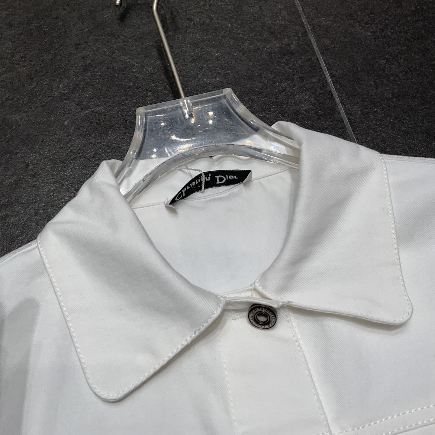 Denim jacket and shorts set