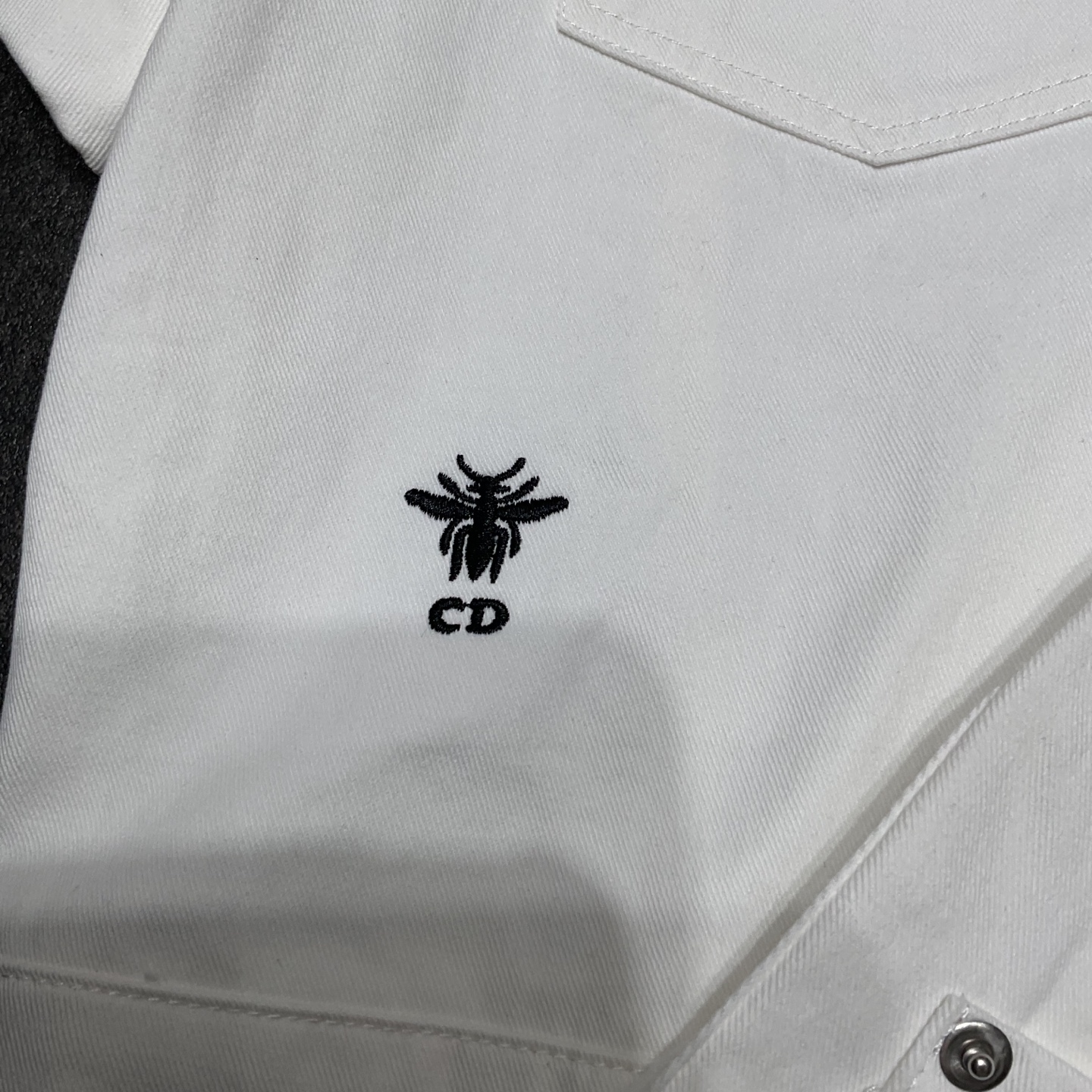 Denim jacket and shorts set