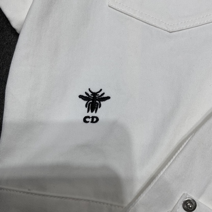 Denim jacket and shorts set