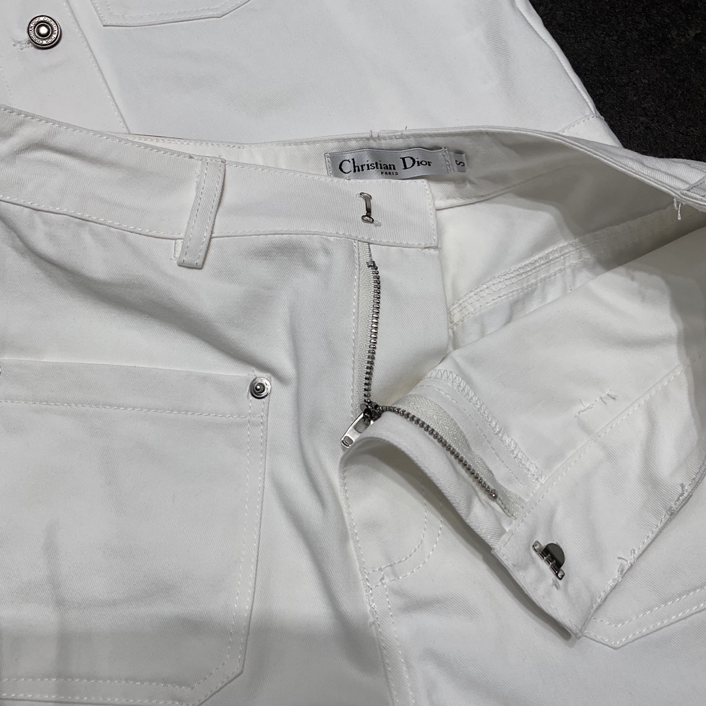 Denim jacket and shorts set