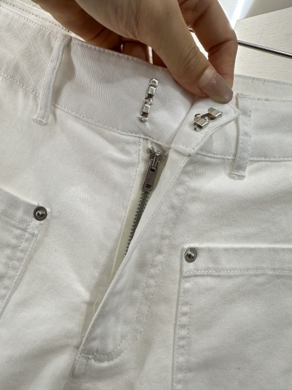 Denim jacket and shorts set