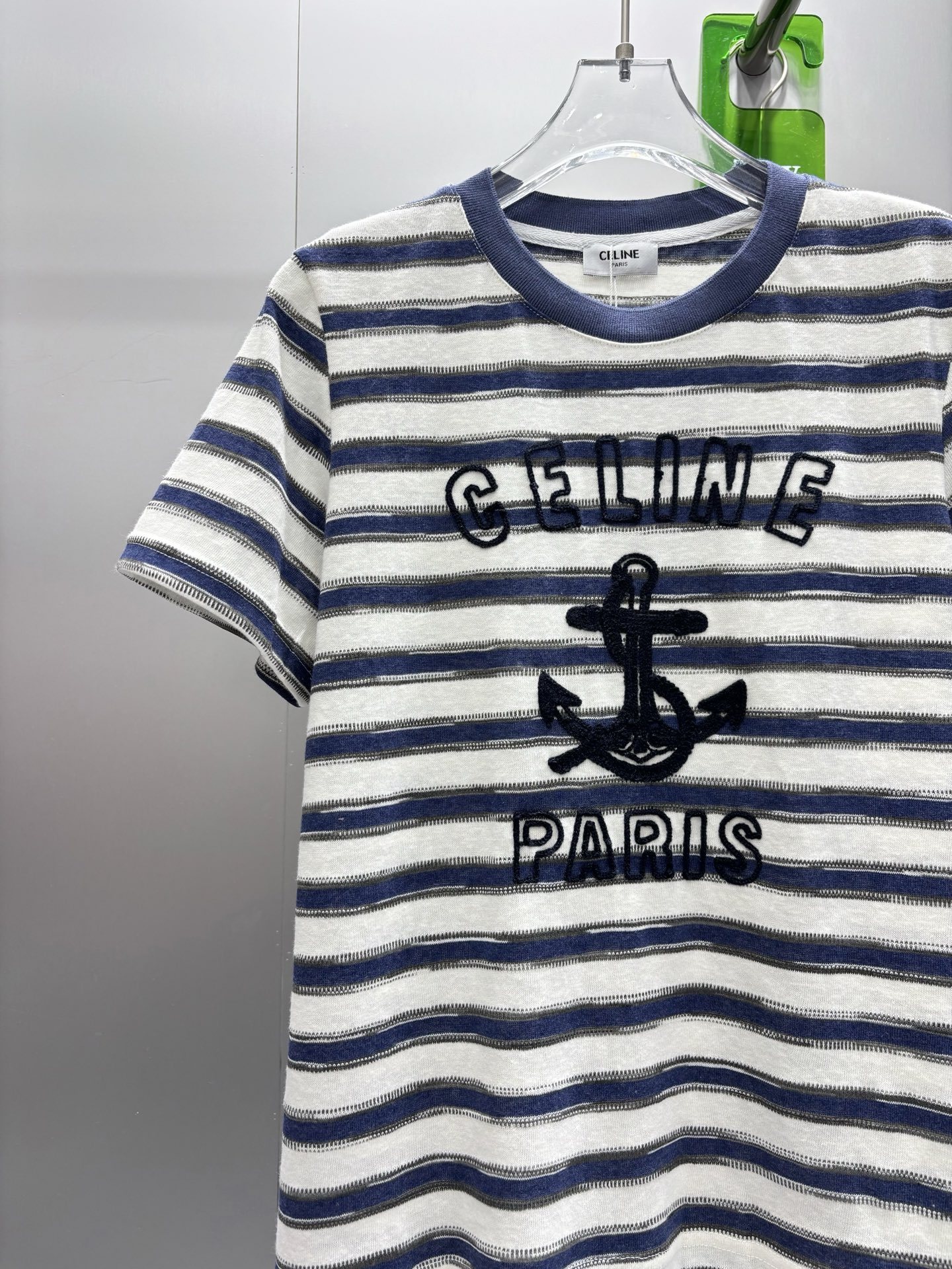 3D hook jacquard T-shirt