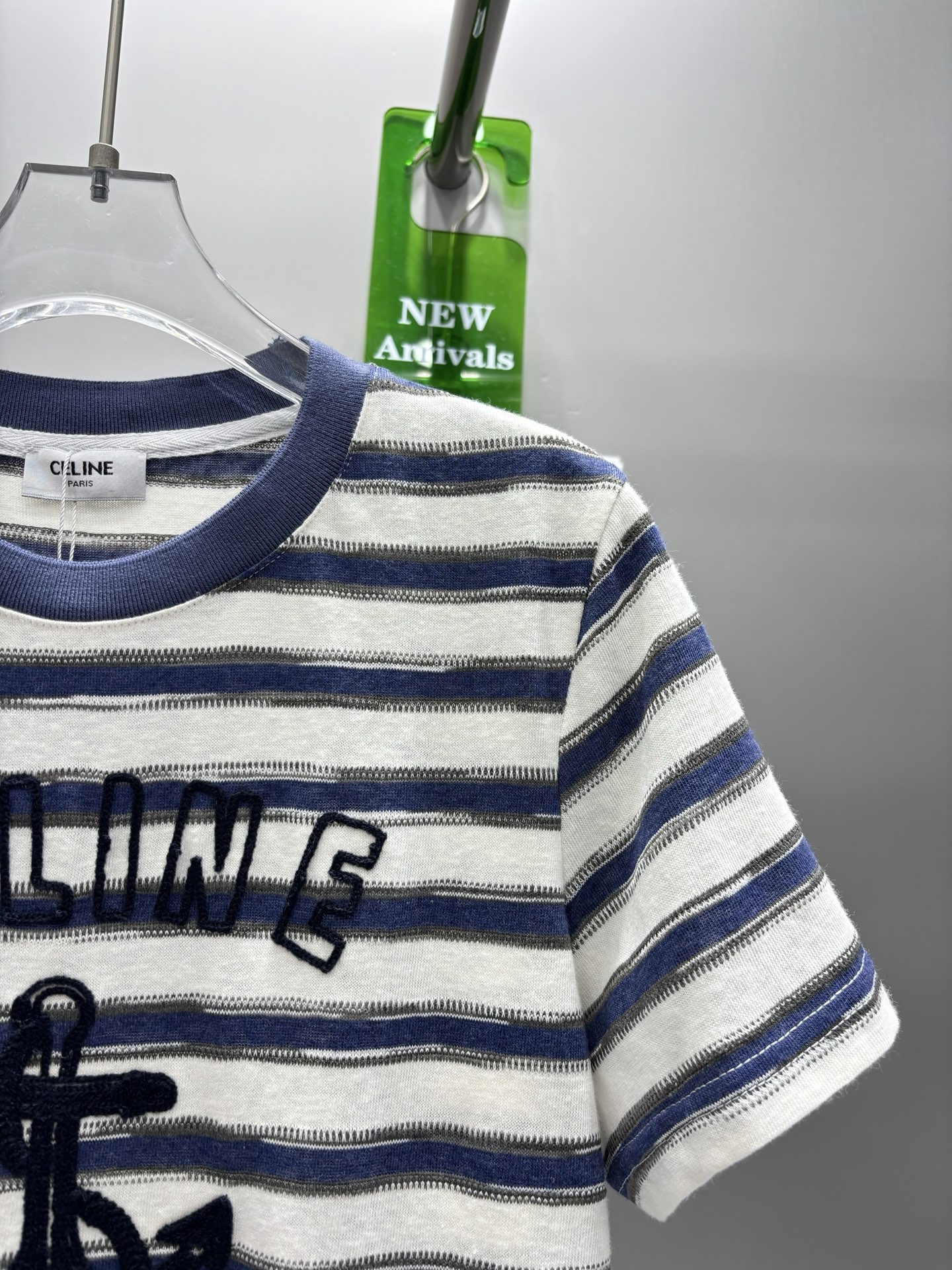 3D hook jacquard T-shirt