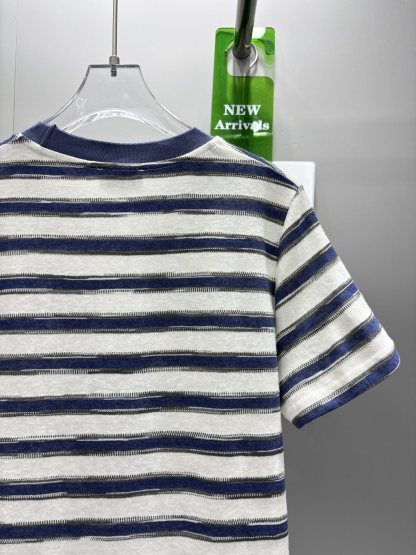 3D hook jacquard T-shirt