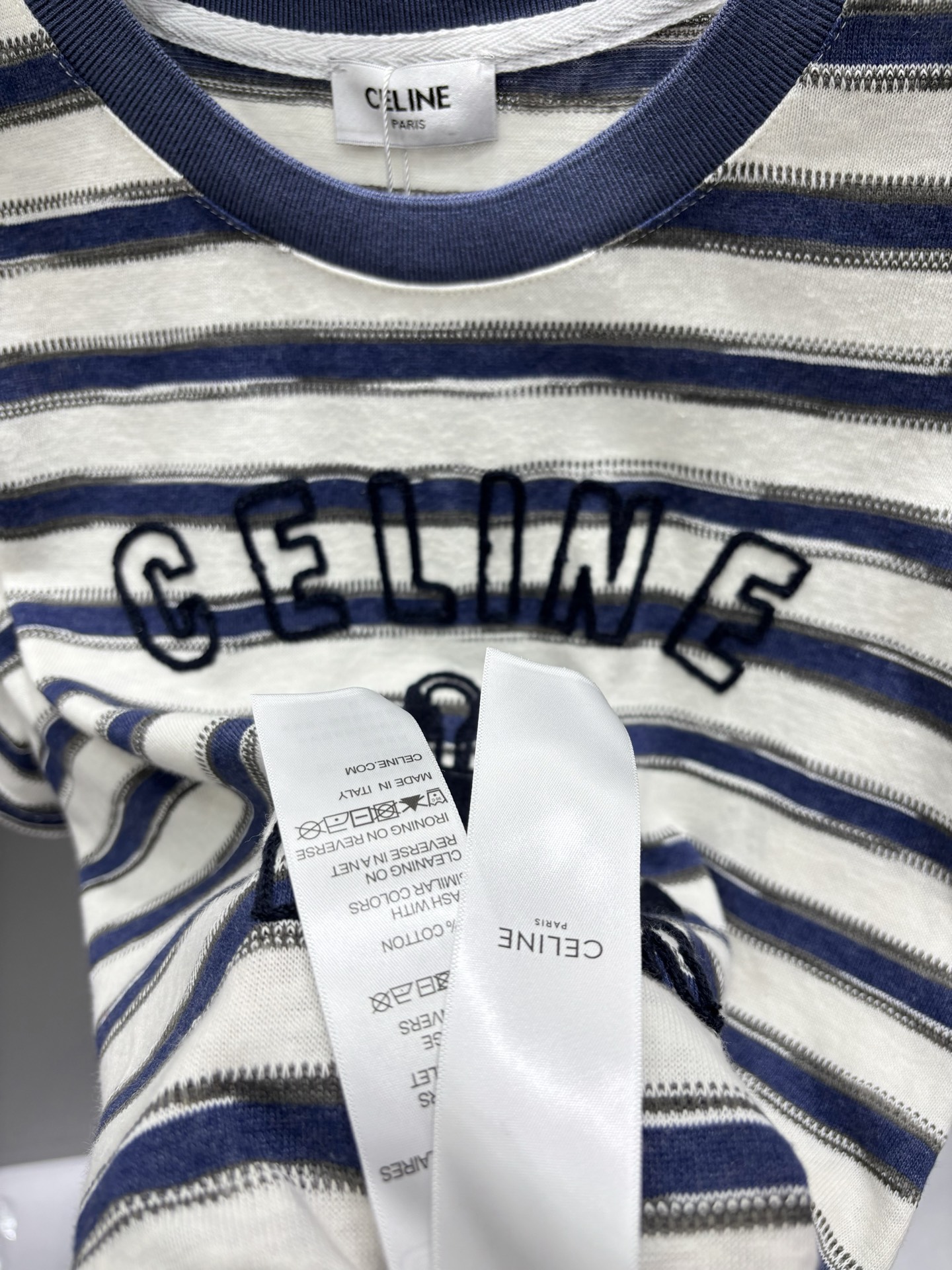 3D hook jacquard T-shirt