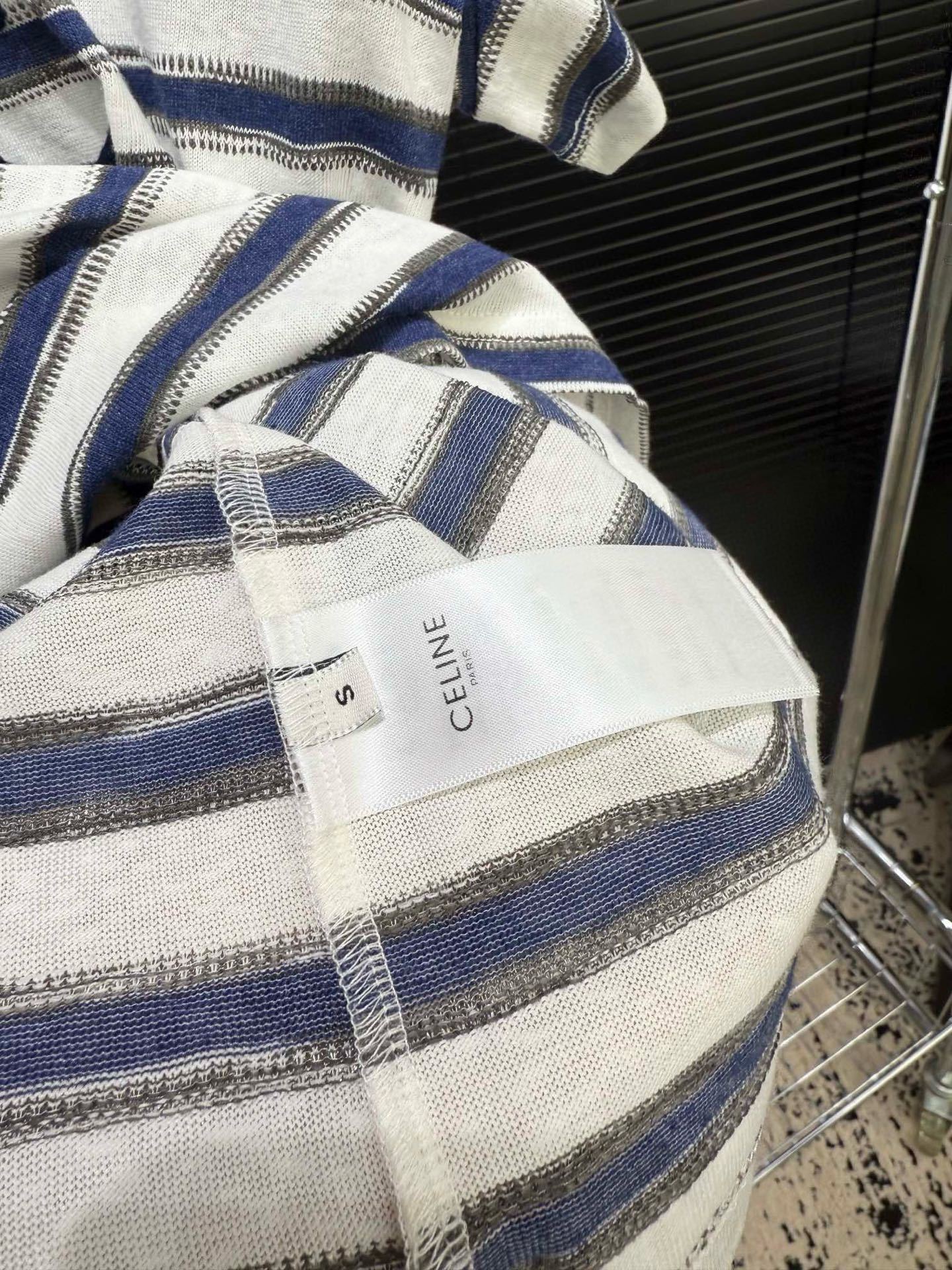 3D hook jacquard T-shirt