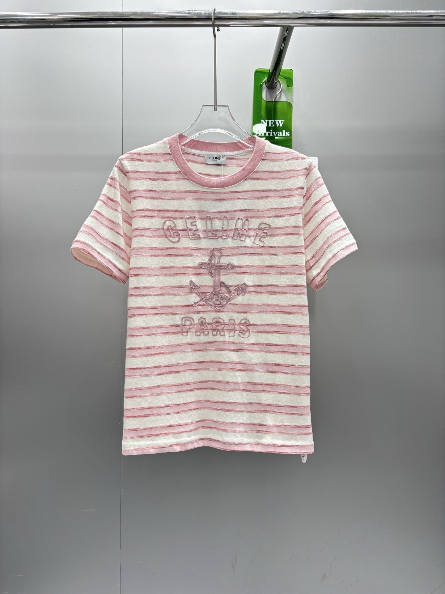 3D hook jacquard T-shirt