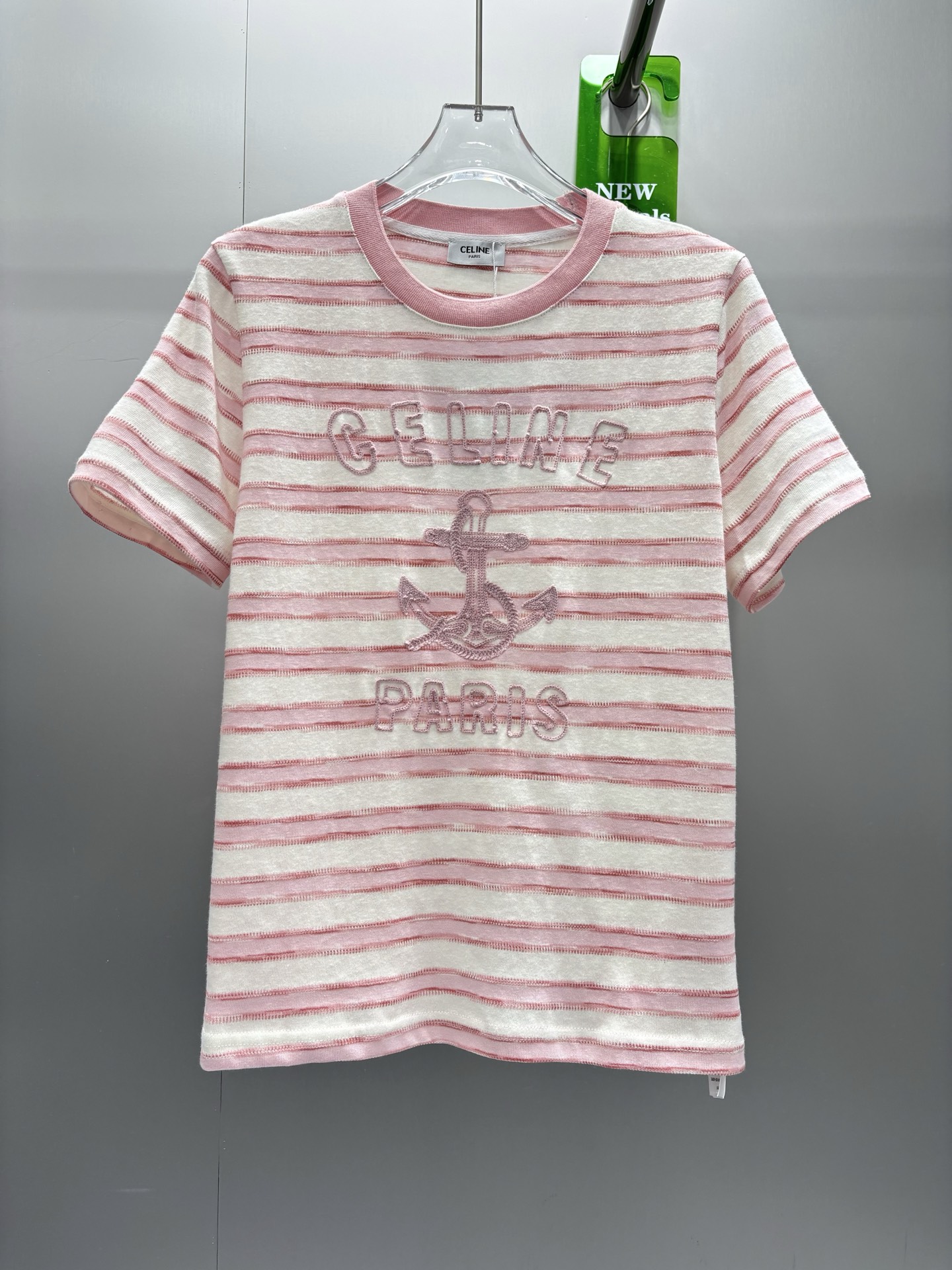 3D hook jacquard T-shirt