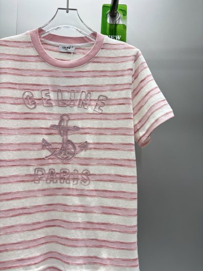 3D hook jacquard T-shirt