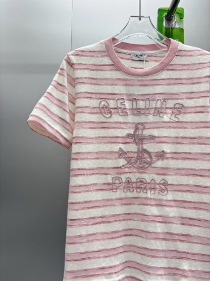 3D hook jacquard T-shirt