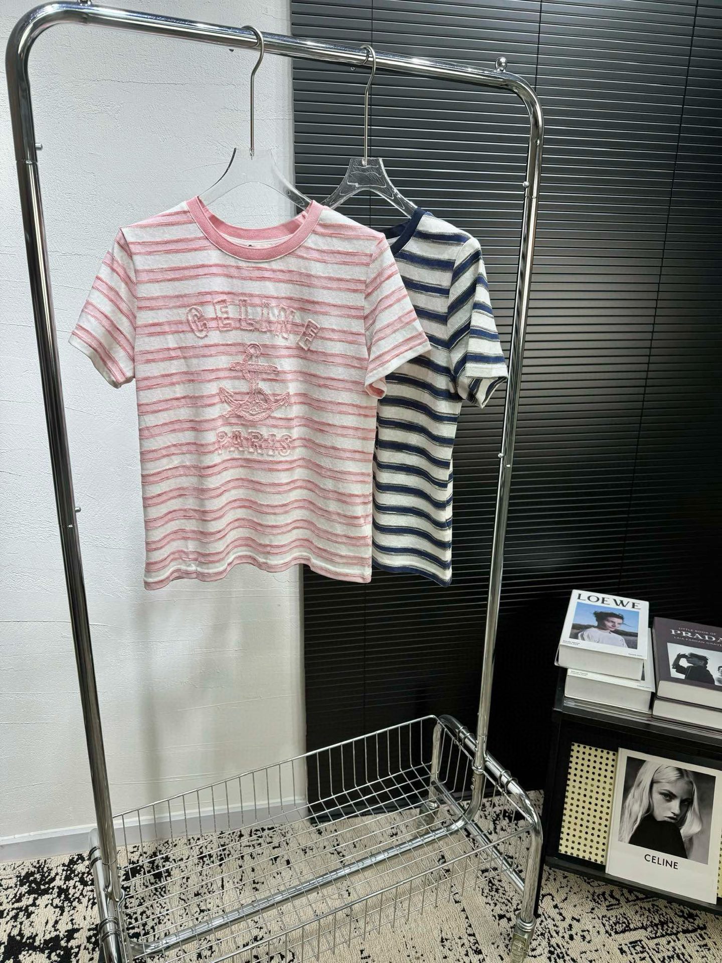 3D hook jacquard T-shirt