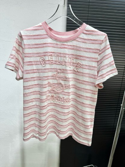 3D hook jacquard T-shirt