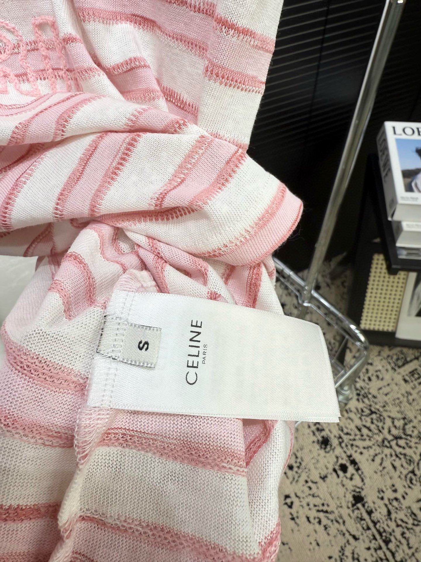 3D hook jacquard T-shirt