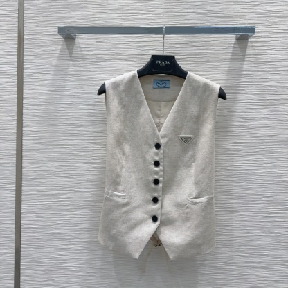 Casual vest shorts set