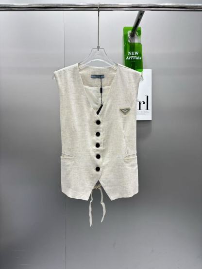 Casual vest shorts set