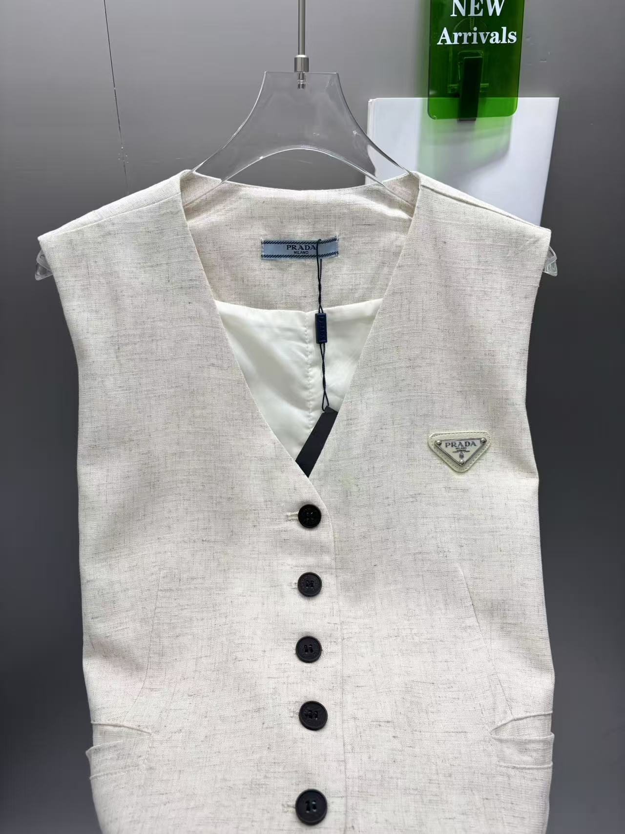 Casual vest shorts set