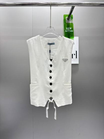 Casual vest shorts set