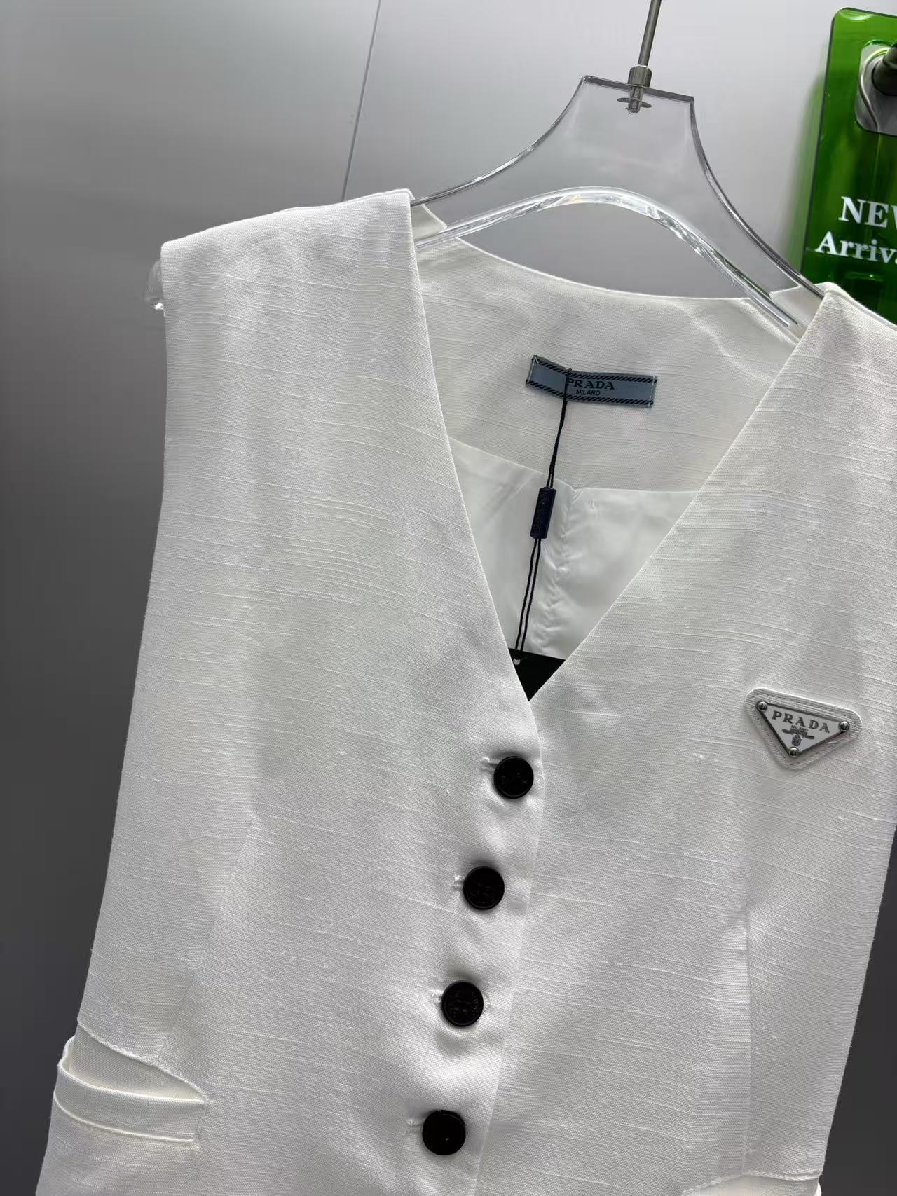 Casual vest shorts set