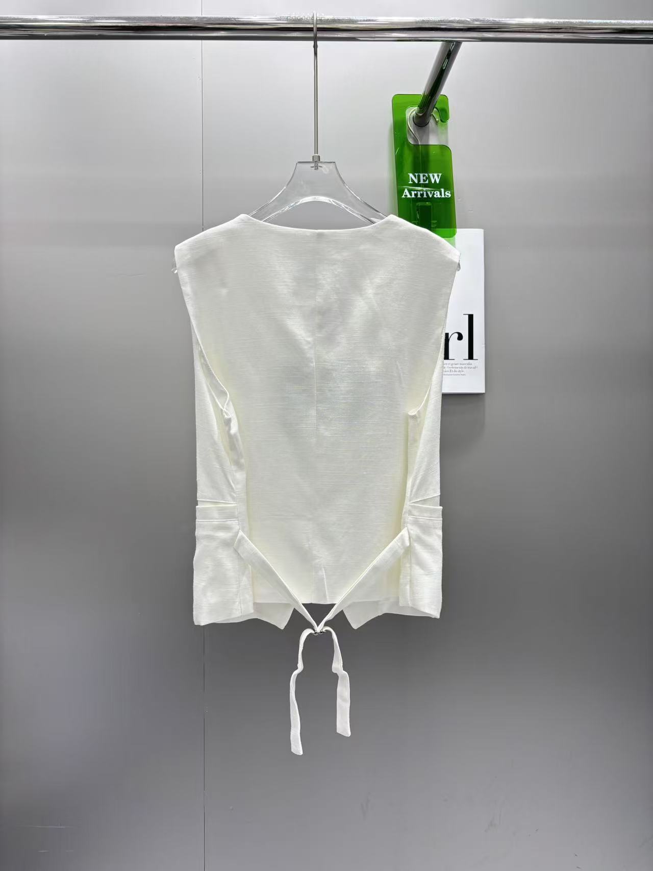 Casual vest shorts set