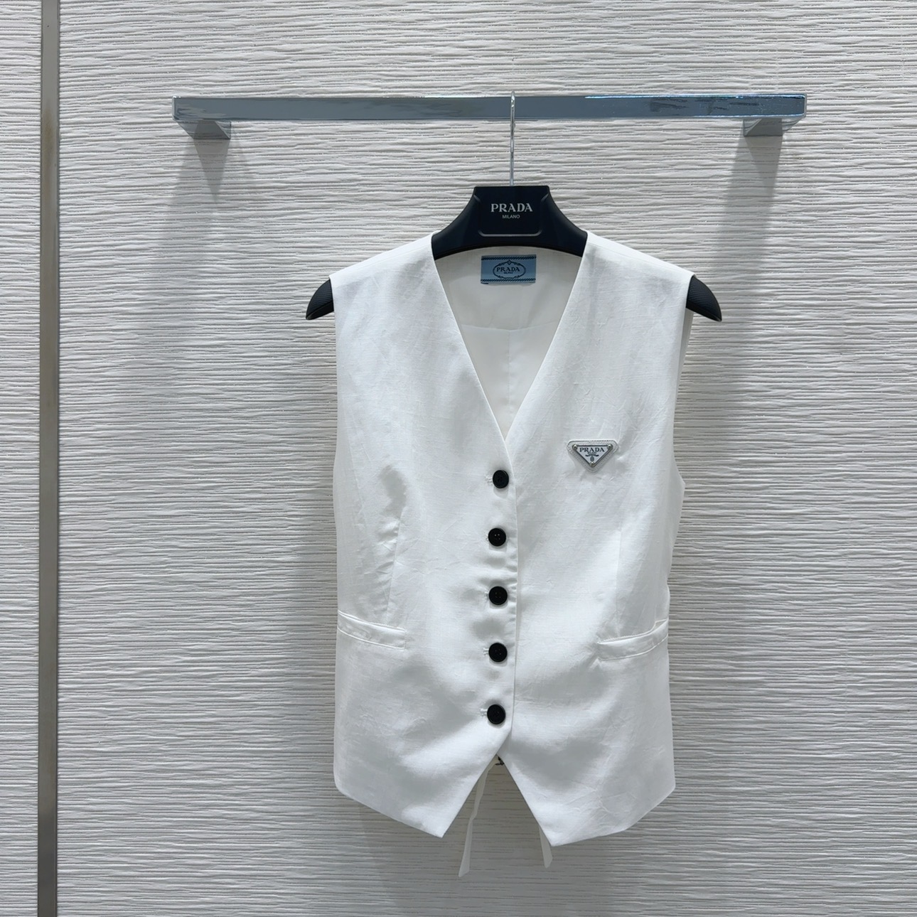 Casual vest shorts set