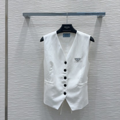 Casual vest shorts set