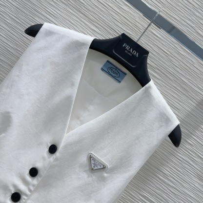 Casual vest shorts set