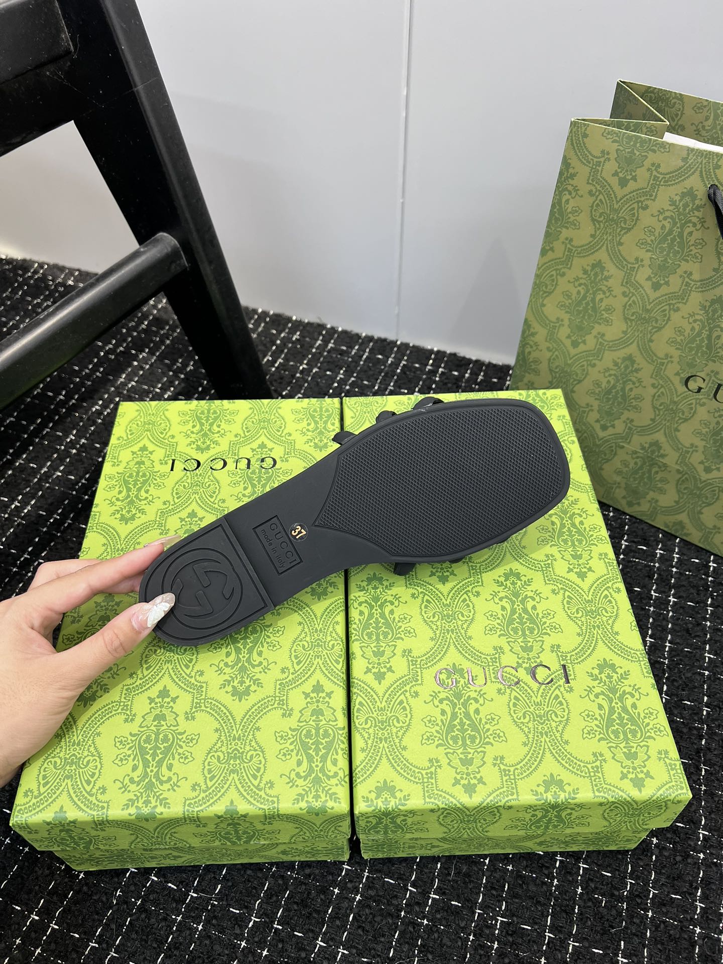 Beach jelly shoes hollow slippers