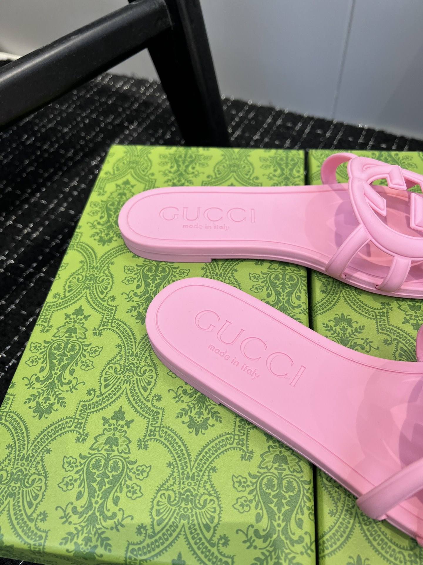 Beach jelly shoes hollow slippers