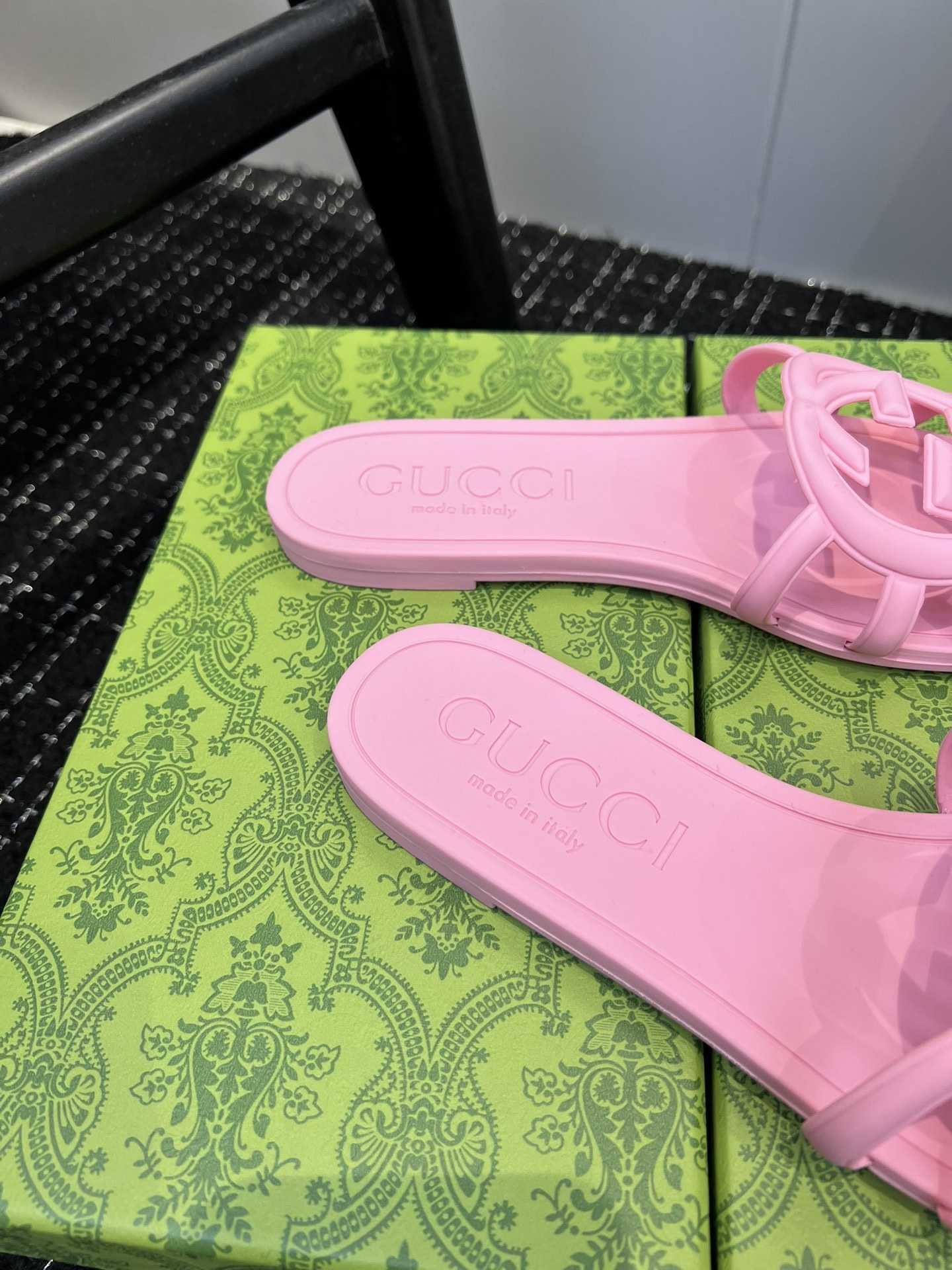 Beach jelly shoes hollow slippers