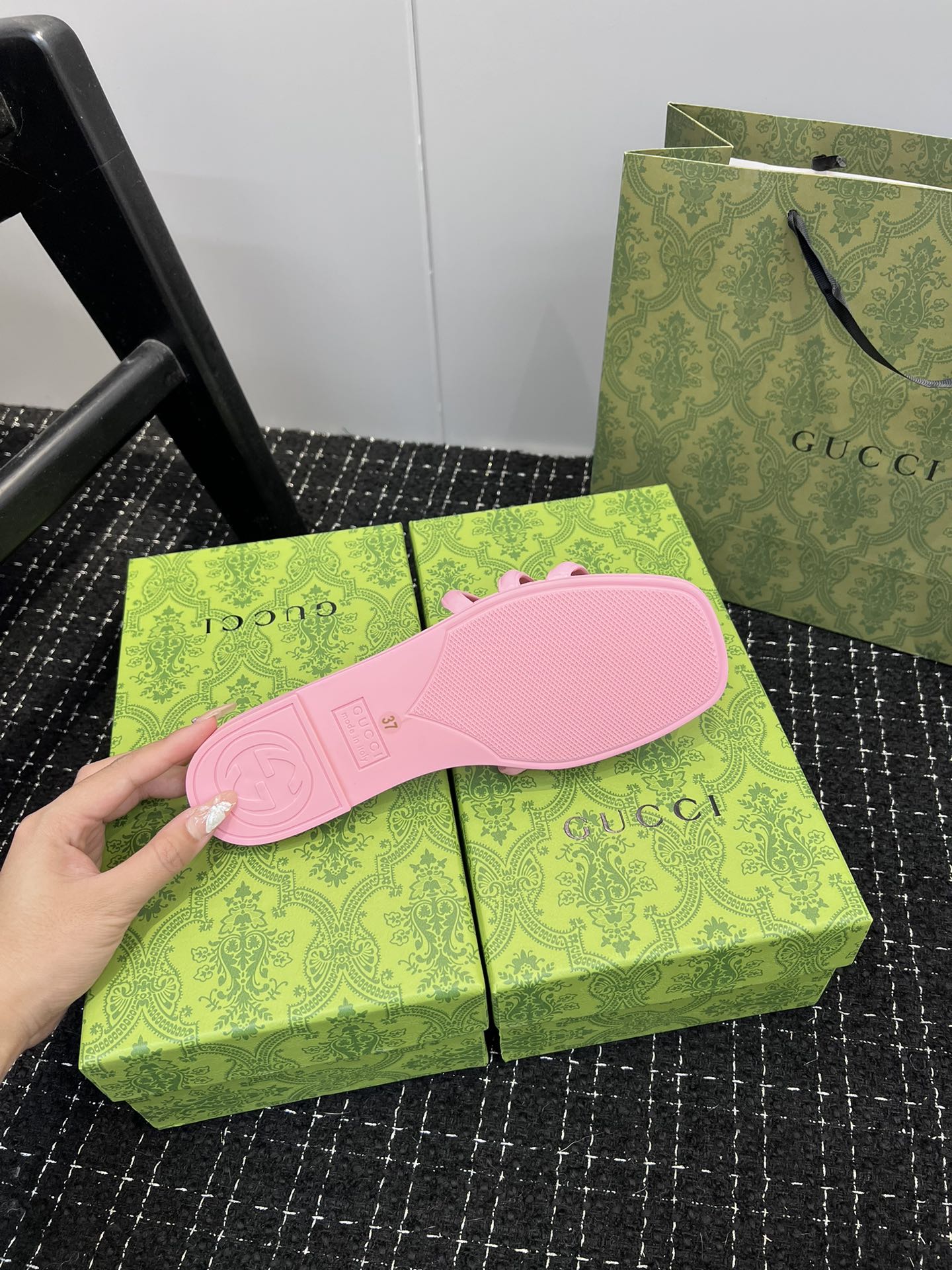 Beach jelly shoes hollow slippers