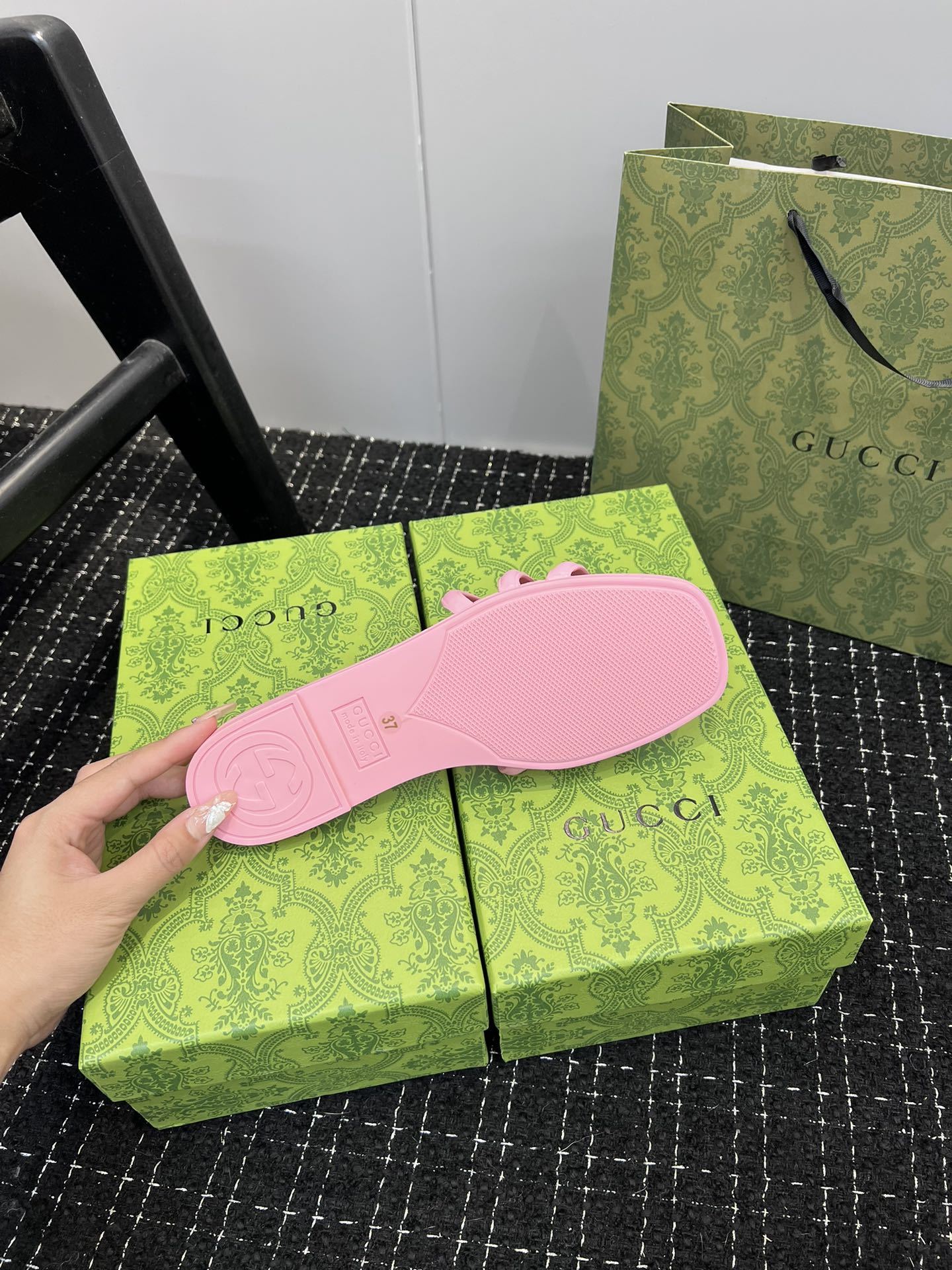 Beach jelly shoes hollow slippers