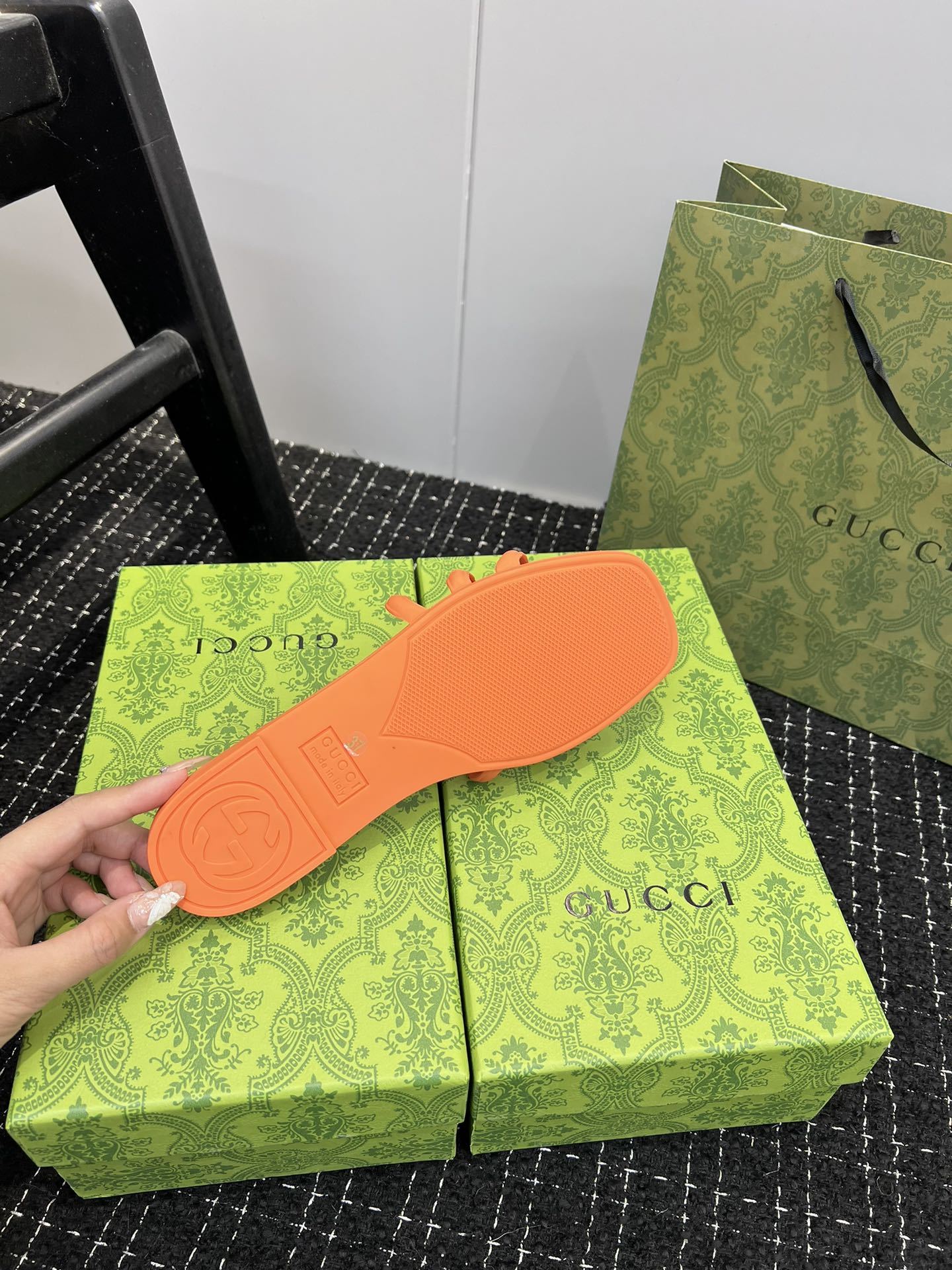 Beach jelly shoes hollow slippers