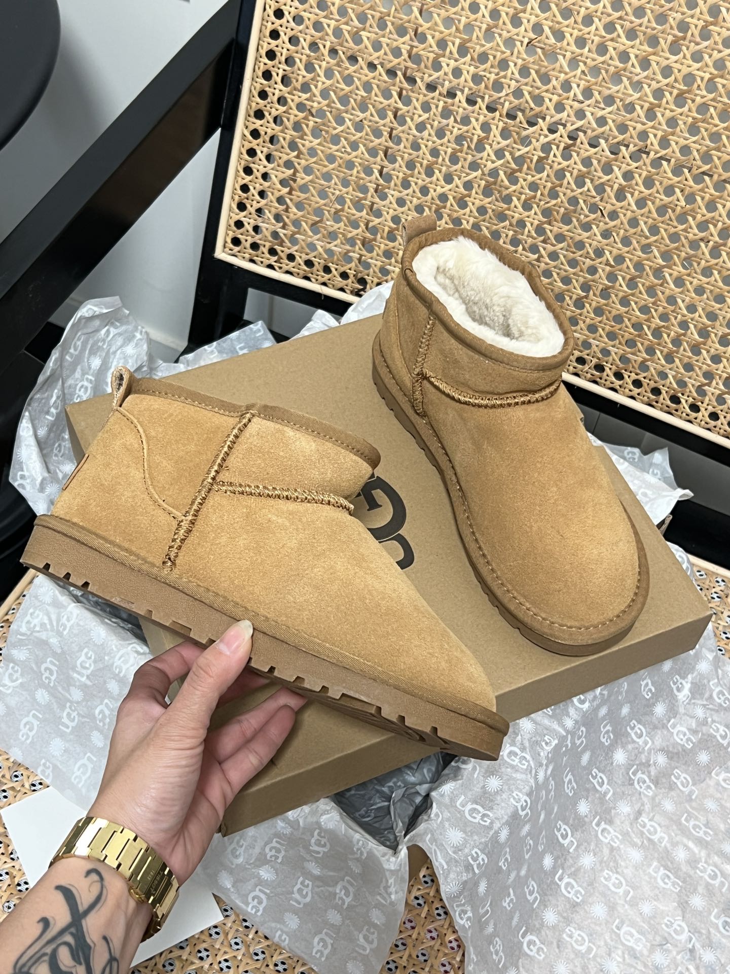 2cm snow boots
