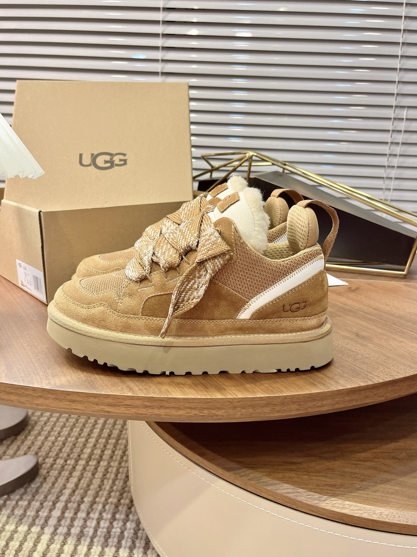 Mel casual shoes fur shoes, snow boots Brown Size35-45